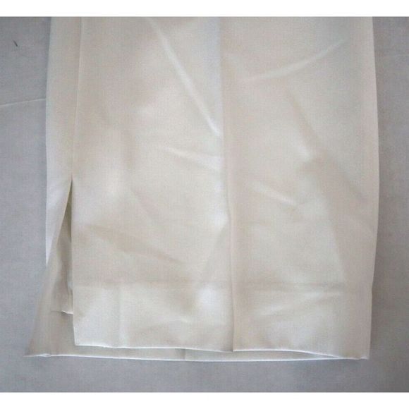 Tommy Hilfiger H25P0261 Women Sz 12 Ivory Hi-Rise Split Ankle Trouser Pants - Picture 11 of 12